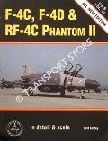 Book cover of F-4C, F-4D & RF-4C Phantom II in detail & scale by KINZEY, Bert